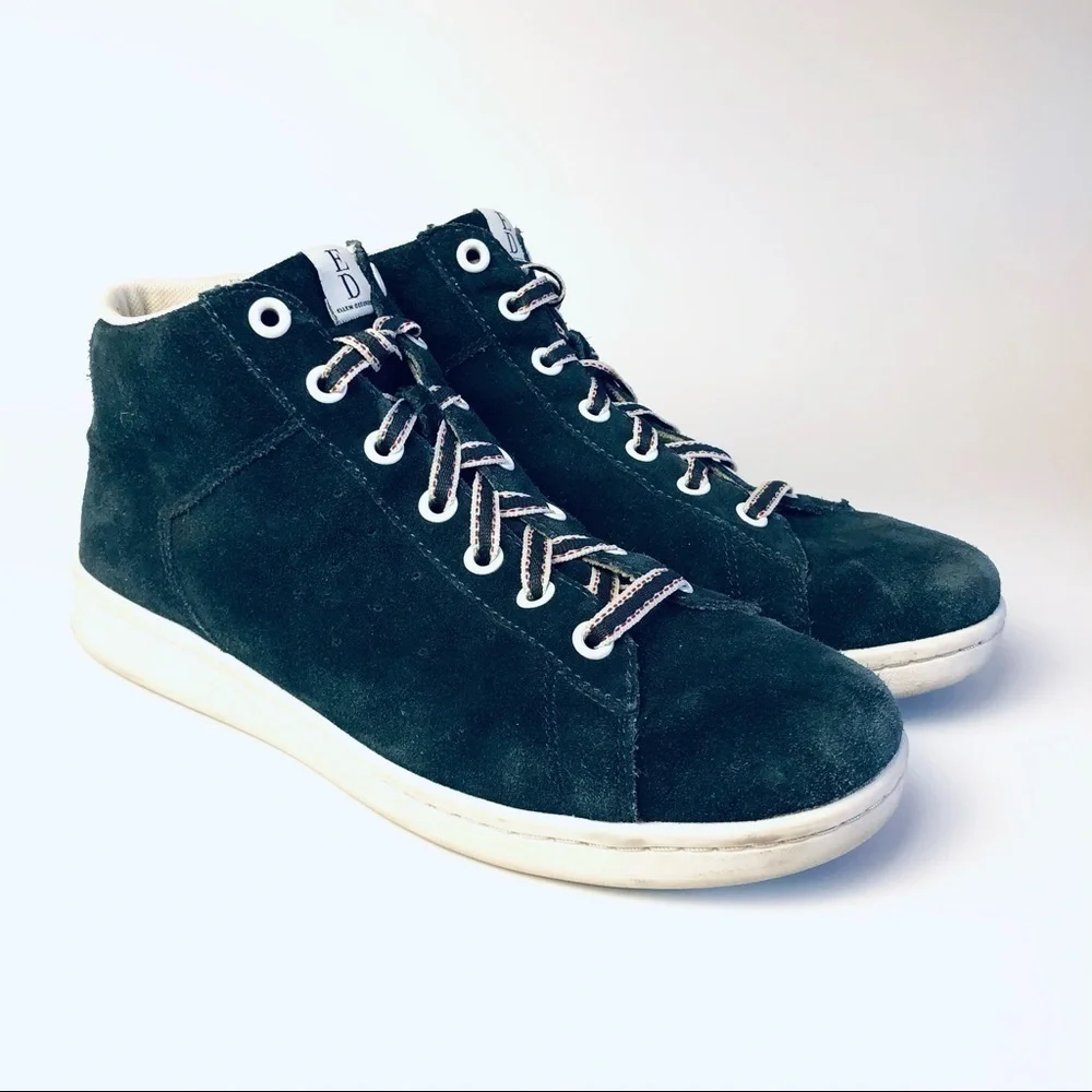 Ellen Degeneres Camarillo Suede High Top Sneaker